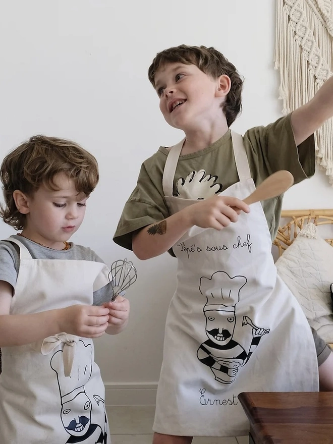 Personalised Little Chef Apron