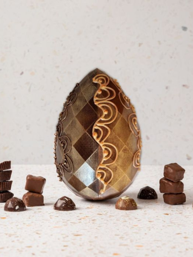 milk dark chocolate luxury giant easter egg