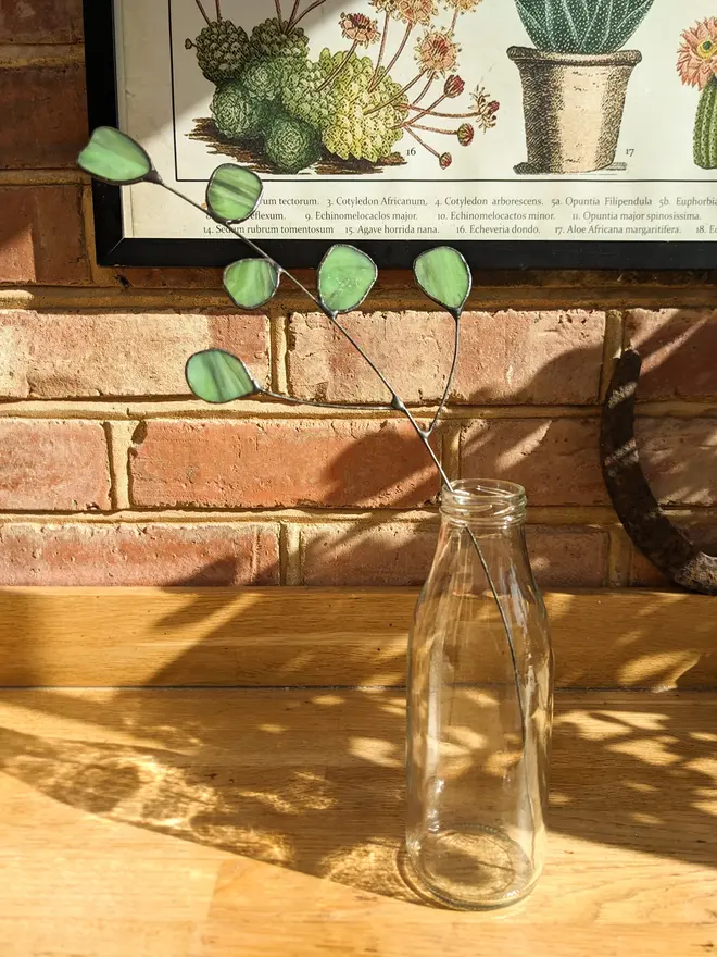 Stained Glass Eucalyptus Stem