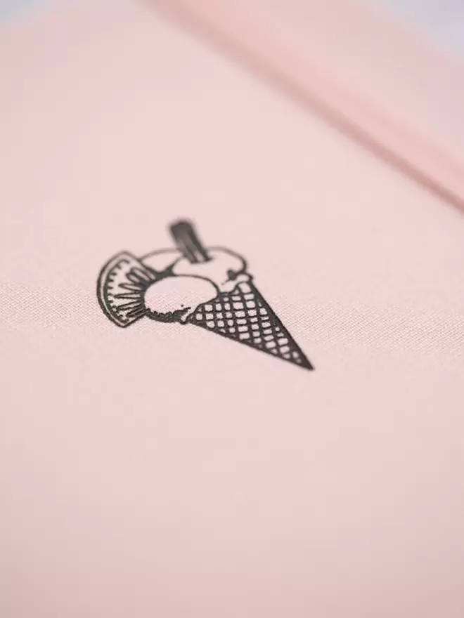 ice cream notebook image