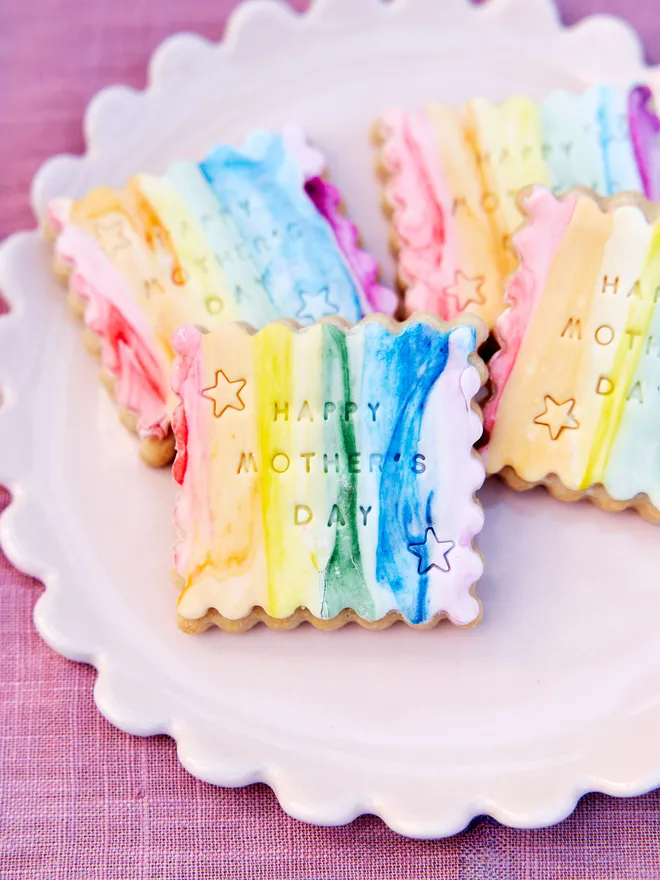 Mother's day biscuits