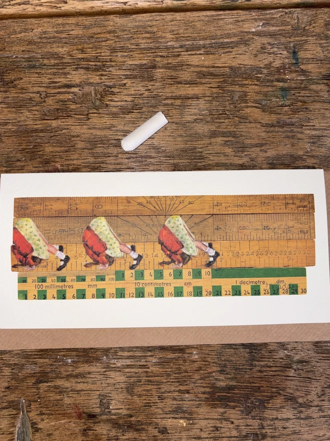 On A Roll Art Card with envelope