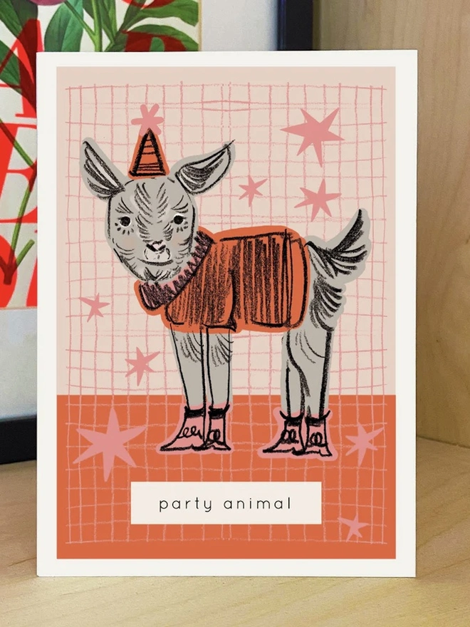 'Party Animal' Card