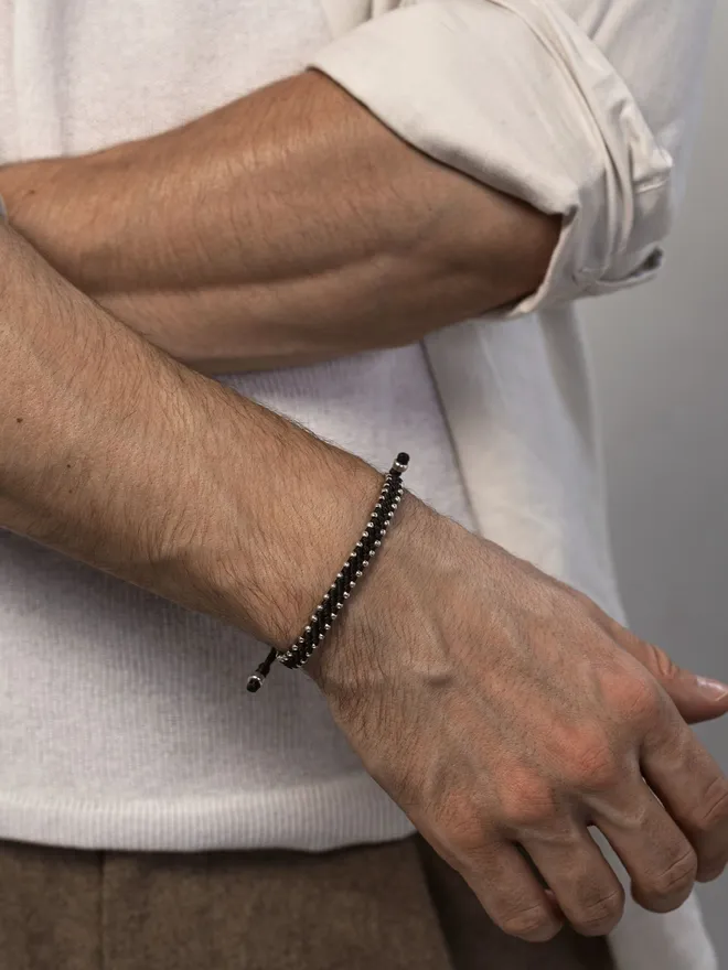 mens rope bracelet