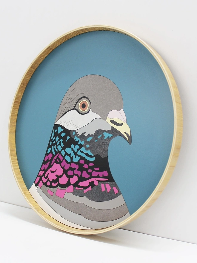 Handmade Pigeon Serving Tray