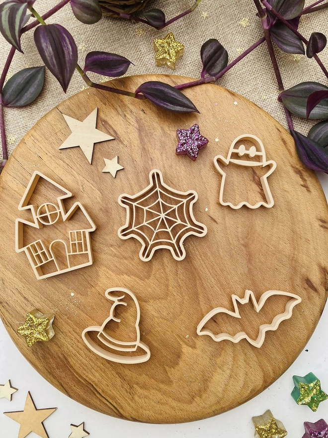 Halloween Playdough Cutters (Set Of 5)