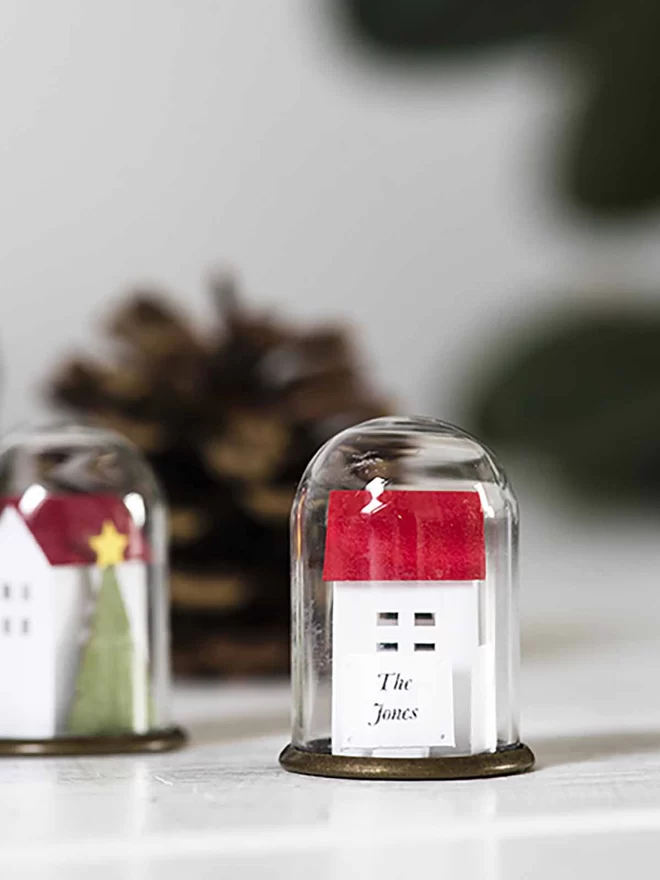 Christmas-personalised-miniature-paper-house