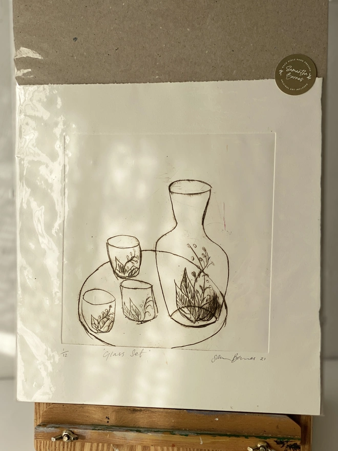 Drypoint Printmaking by Samantha Barnes