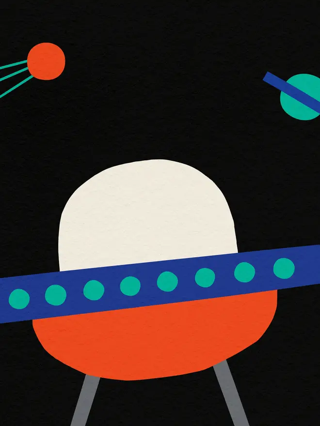'Spaceship' Print