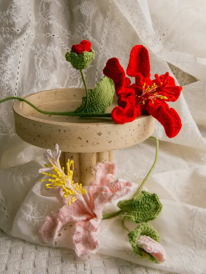 The Way to You Crochet Flower Hibiscus 