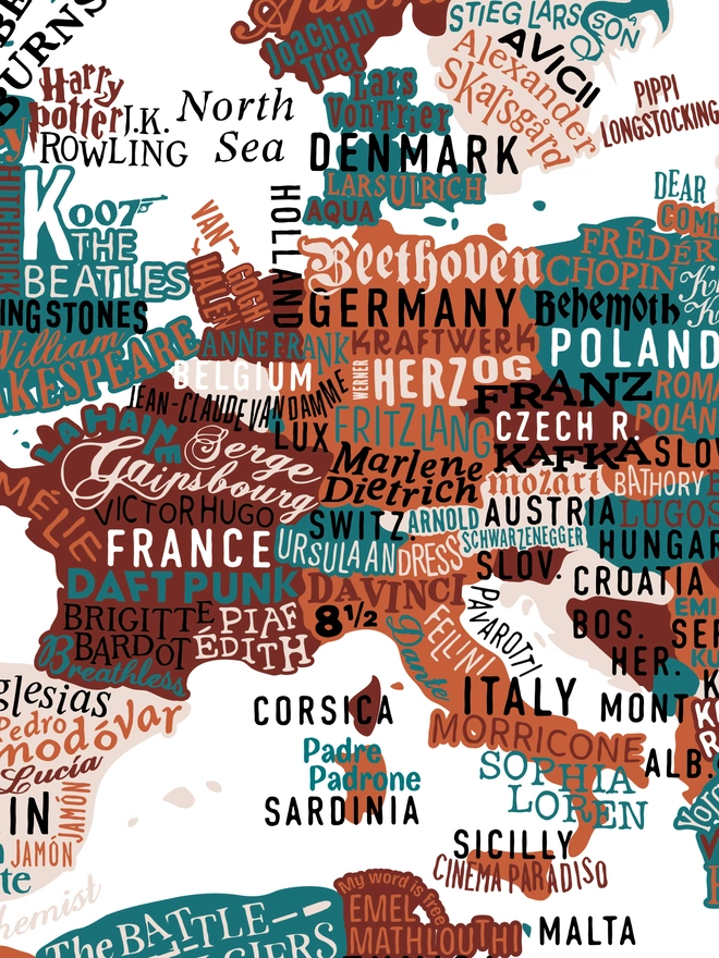 Culture Map Detail: Europe