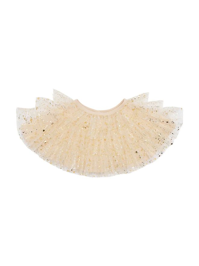 gold kids' sparkle cape