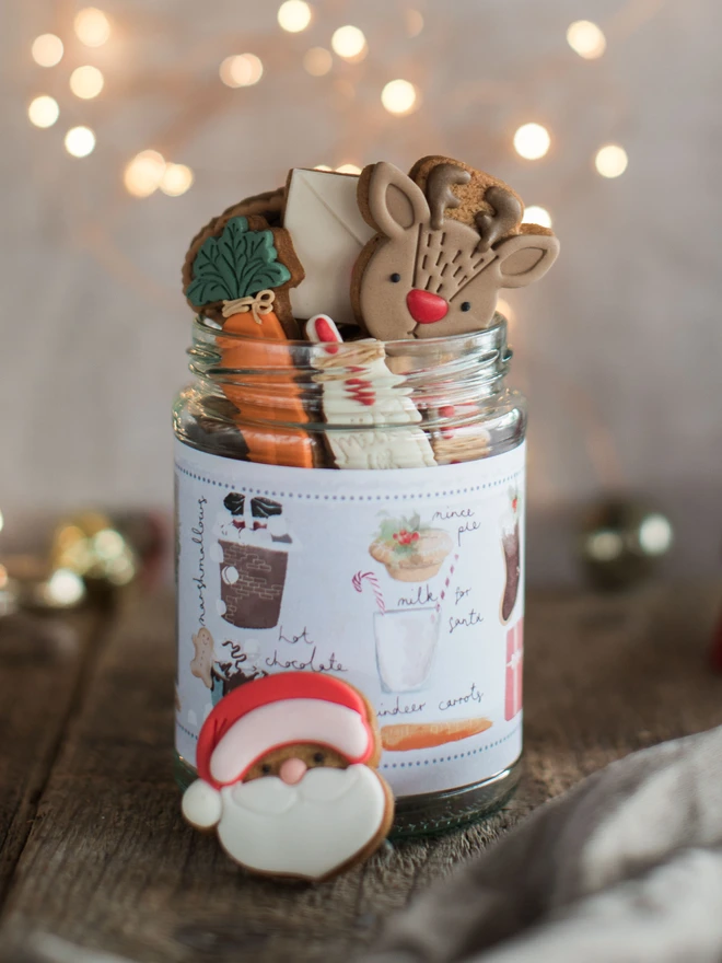 Jar of Christmas Eve Biscuits