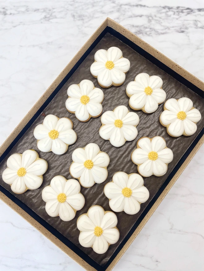 FLOWER biscuits