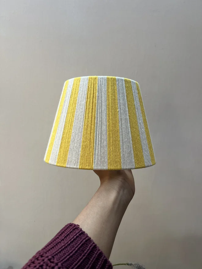 Daffodil The Yellow Stripe String Lampshade