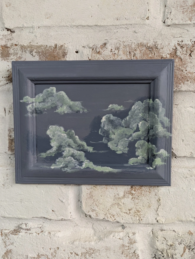 abstract art cloud painting