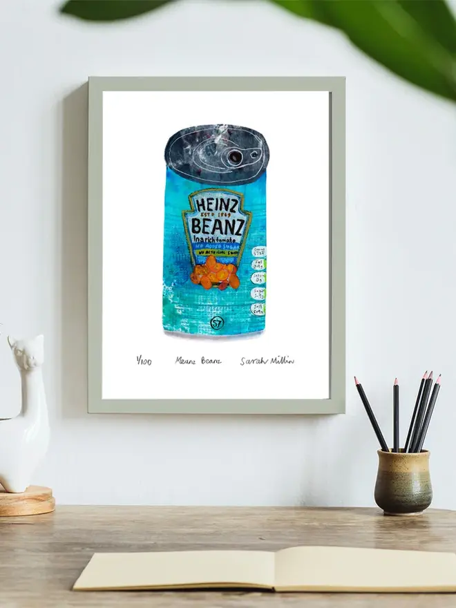 Meanz Beanz Fine Art Print