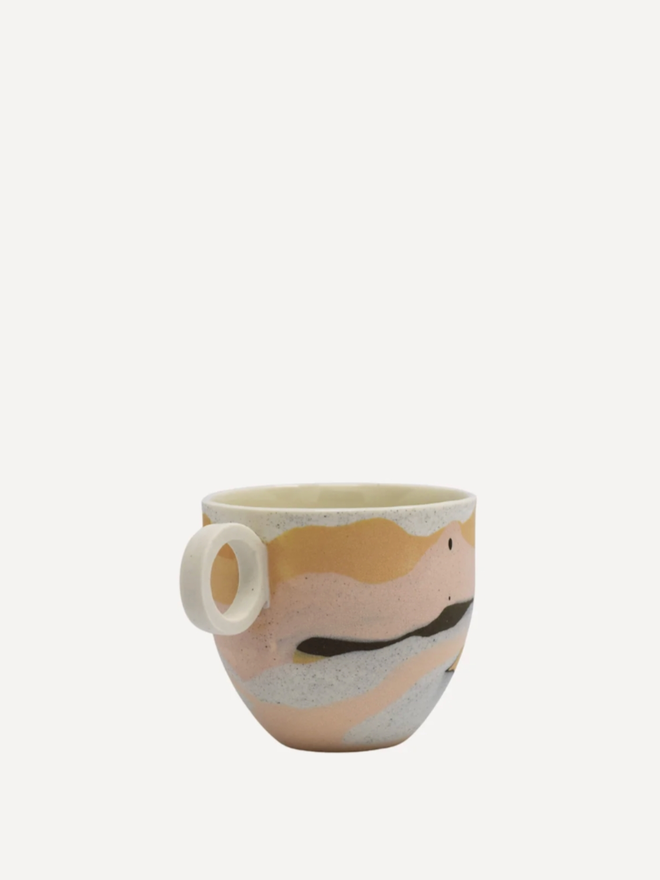 Desert Dreamlands Espresso Cup. A cup from the Desert Dreamlands collection, showing typical decoration.