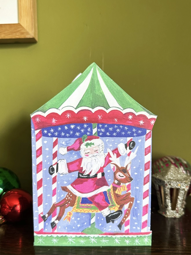 santa christmas card