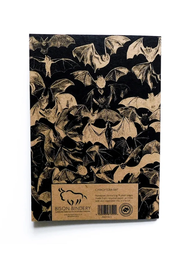 Chiroptera Bat Print Sketchbook