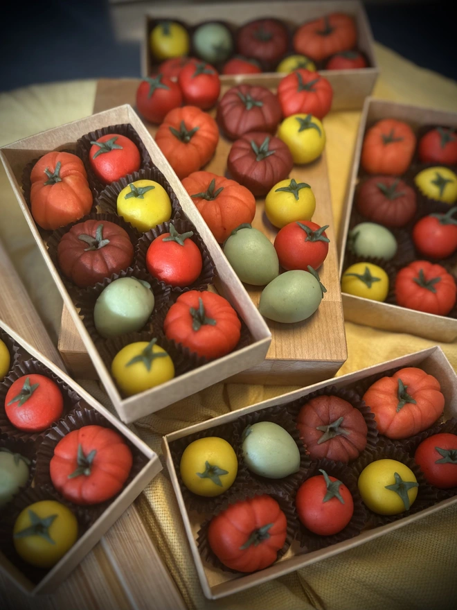 marzipan tomatoes