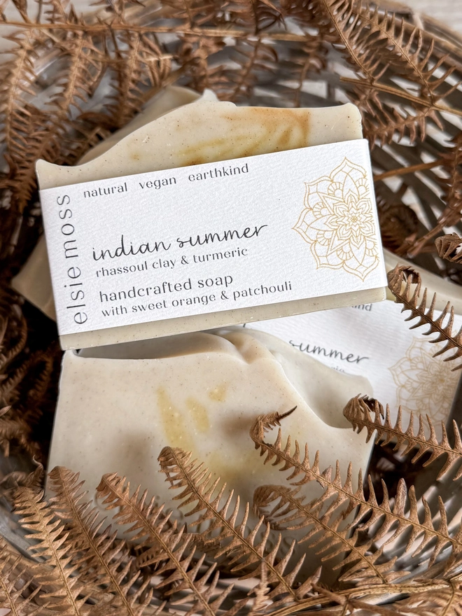 Indian Summer soap bars