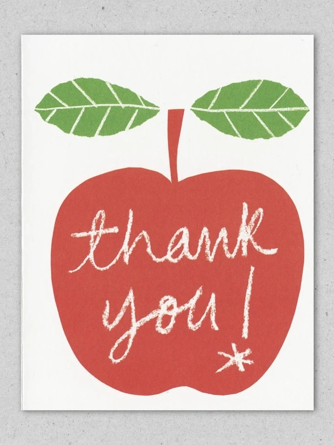 Apple 'Thank You' Card