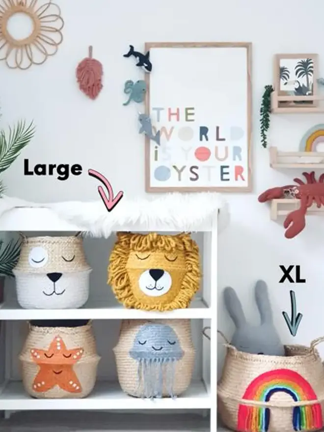 'Play' Belly Basket 