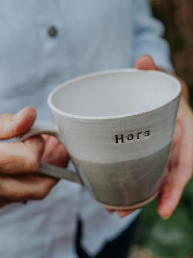 his and hers personalised ceramic mug
