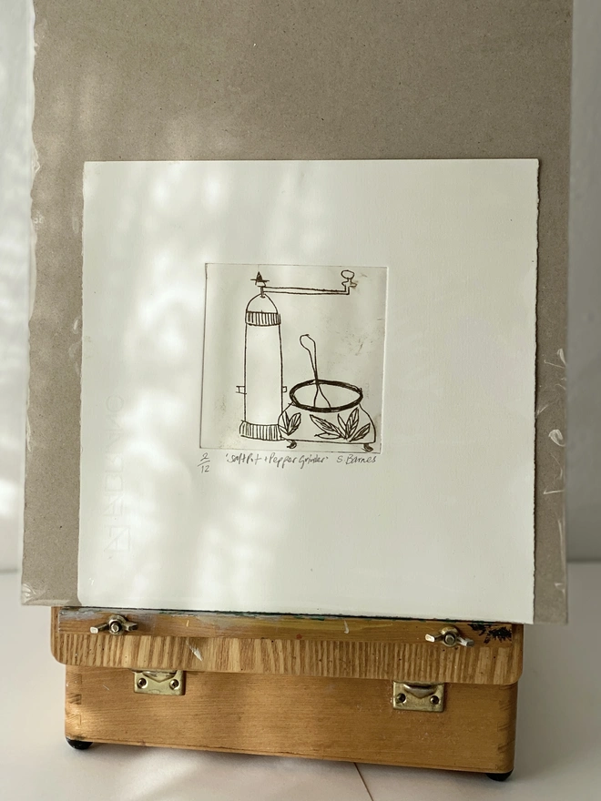 Drypoint Printmaking by Samantha Barnes