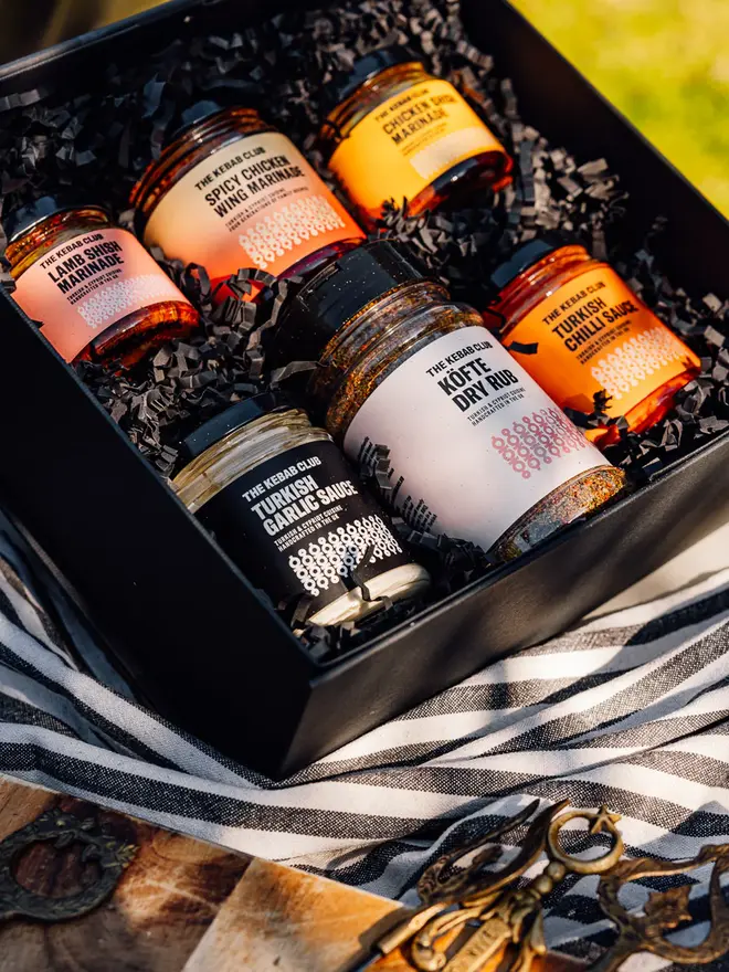 Father's Day Gift Box Turkish Marinades & Sauces For Kebabs 