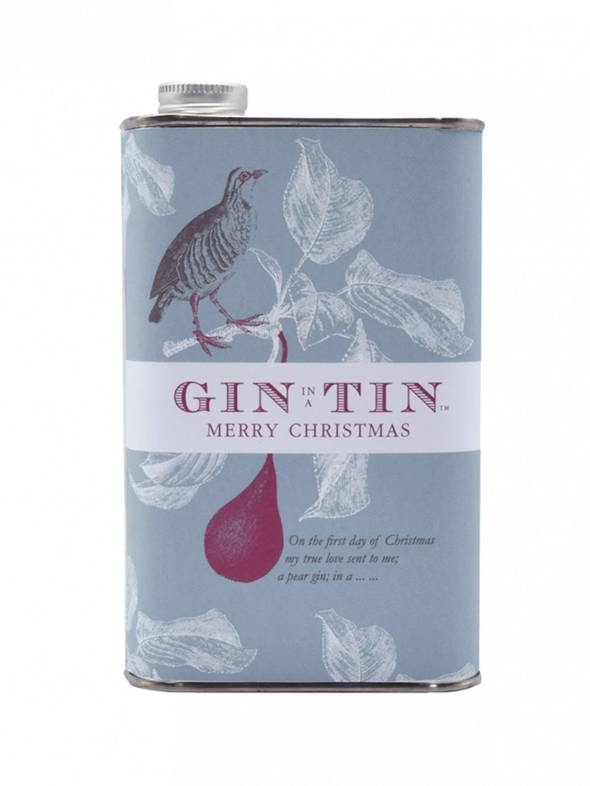 Gin In A Tin - London Dry, Packham Pear, Cinnamon And Orang