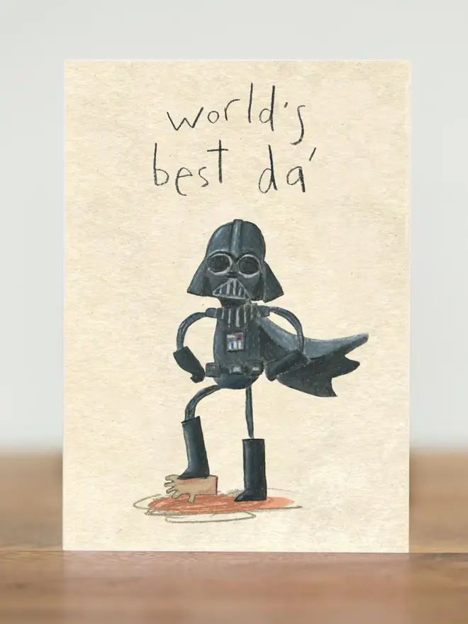 darth vader fathers day card