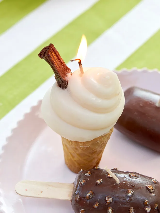 Ice cream candles