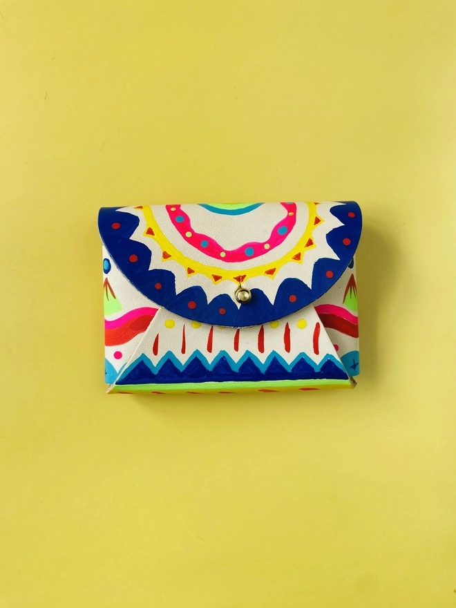 hand painted purse