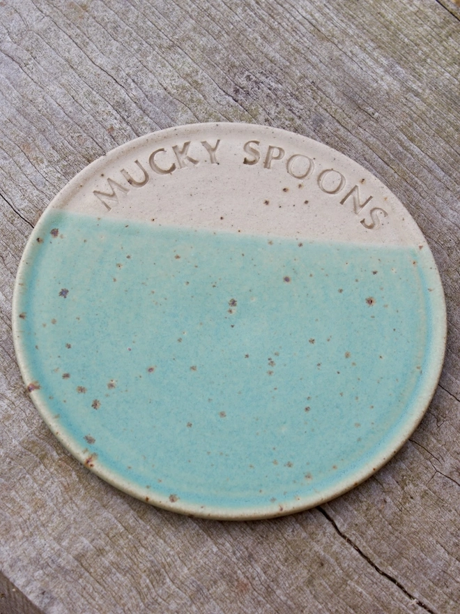 Ceramic Mucky Spoon Rest