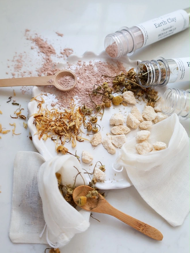 Bathtime potion makers gift set for children, using all natural ingredients.