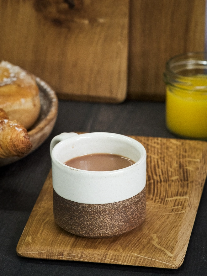 Handmade Oak Breakfast Board