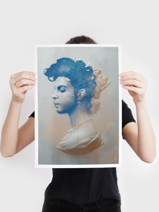 'Purple Reign' Prince Art Print