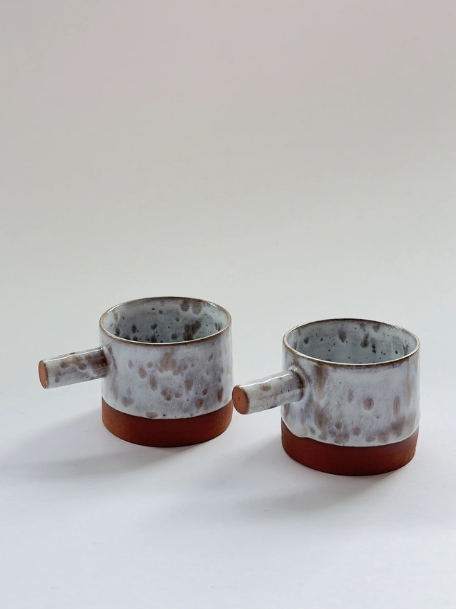 Blue Speckled Espresso Cup 