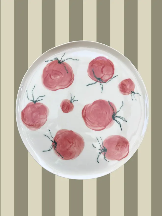 Mara Wanda tomatoes plate