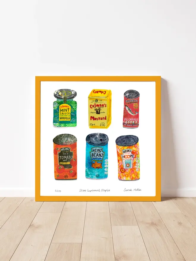 Store Cupboard Staples Fine Art Print