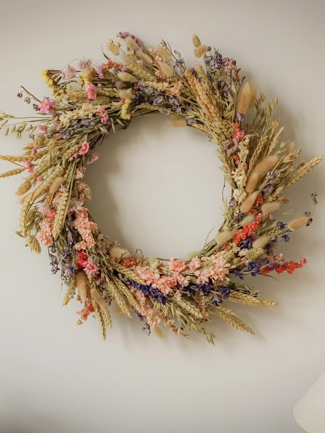 'Valais' Everlasting Dried Wreath