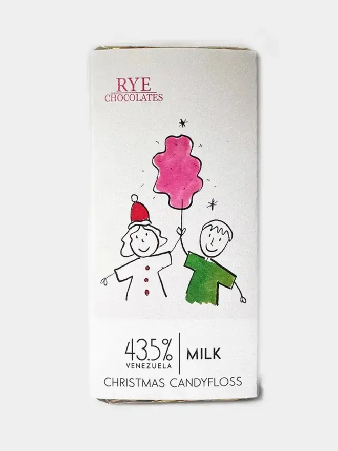 Candy Floss Chocolate Bar - Rye Chocolates
