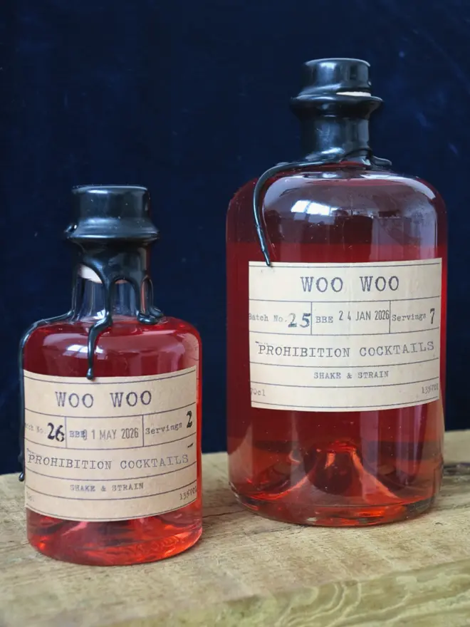 Woo Woo Bottled Cocktails 