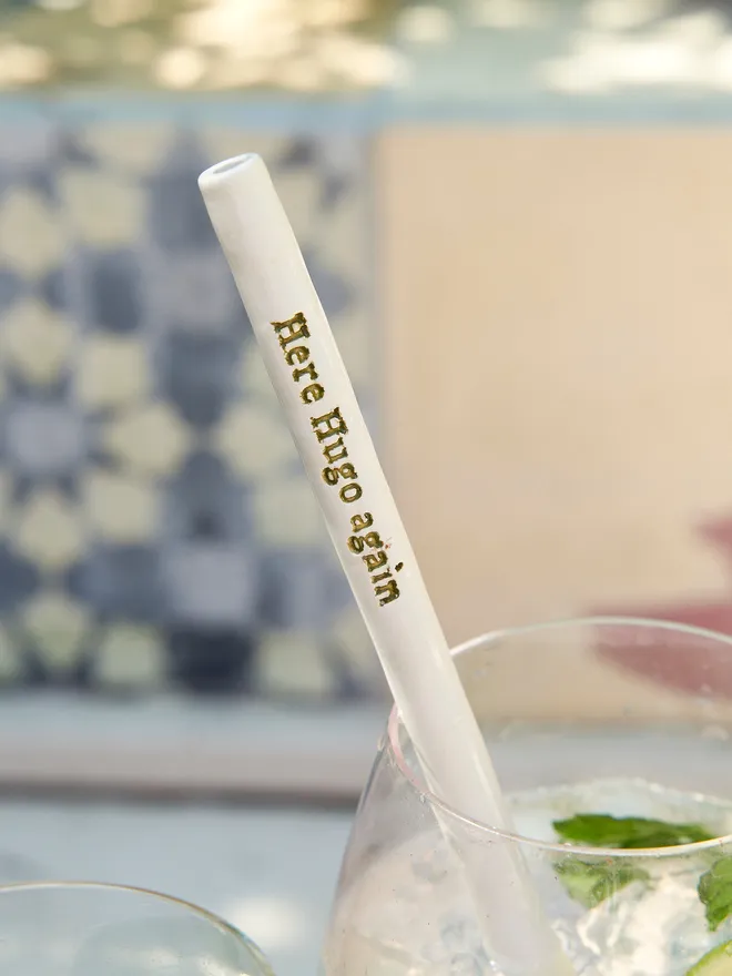 Ceramic Hugo Spritz Straws