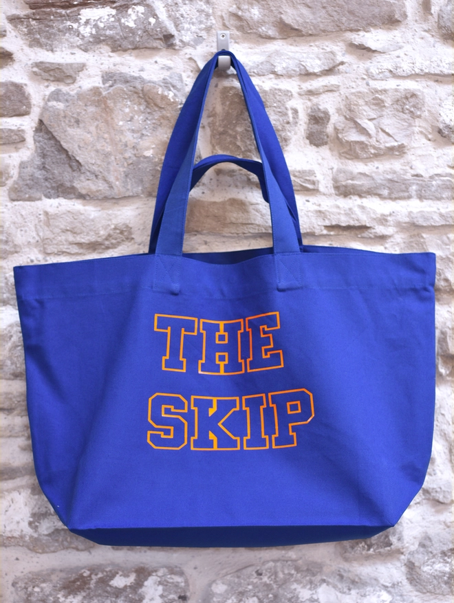 Skip bag blue