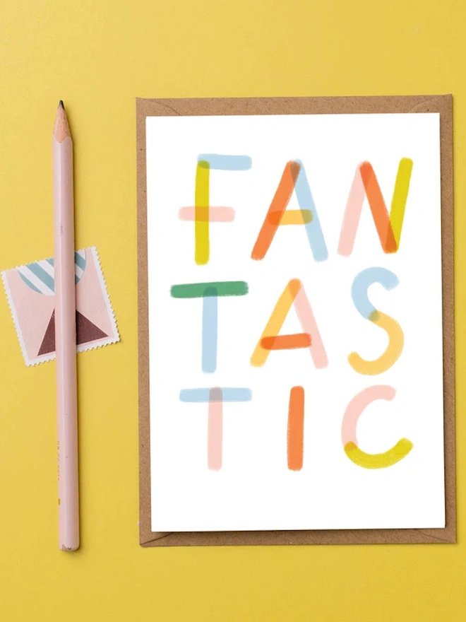 'Fantastic' Greeting Card