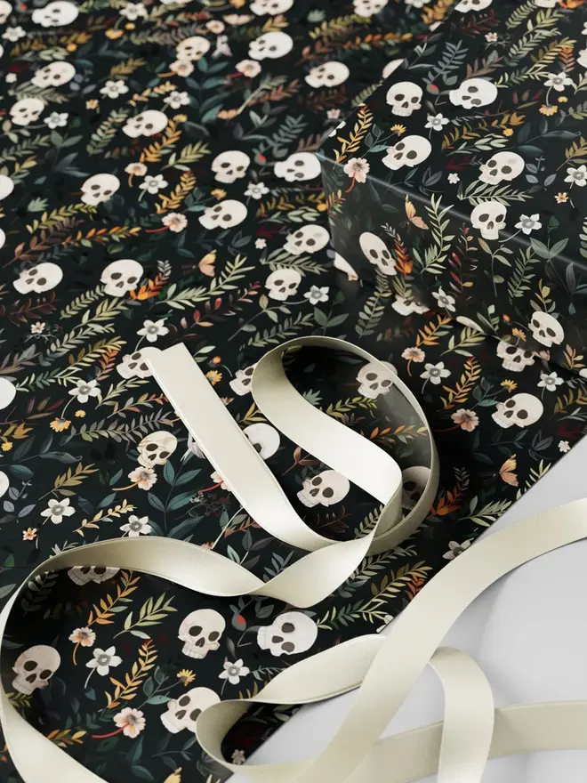 Skull Wrapping Paper