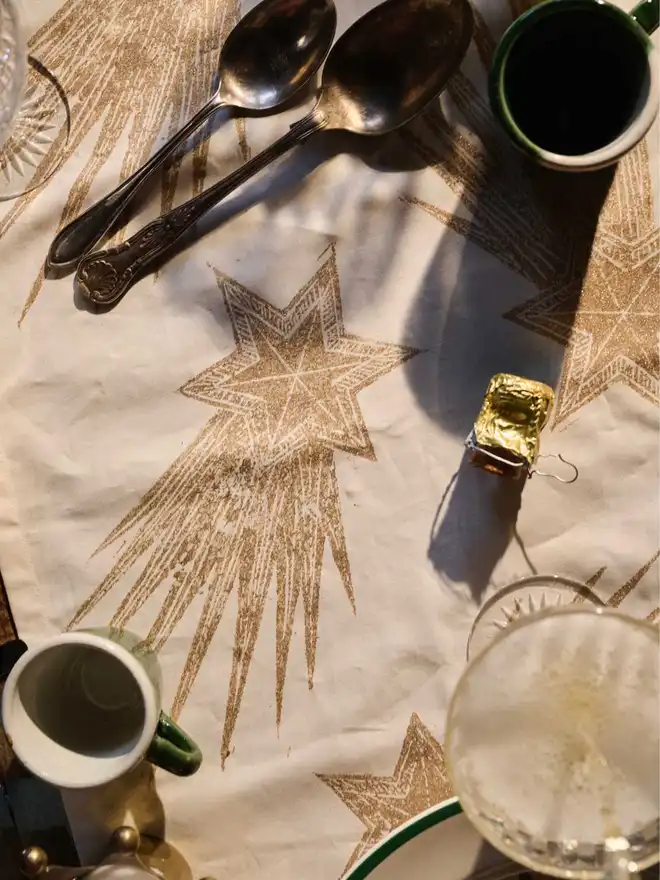 Christmas Star Tablecloth